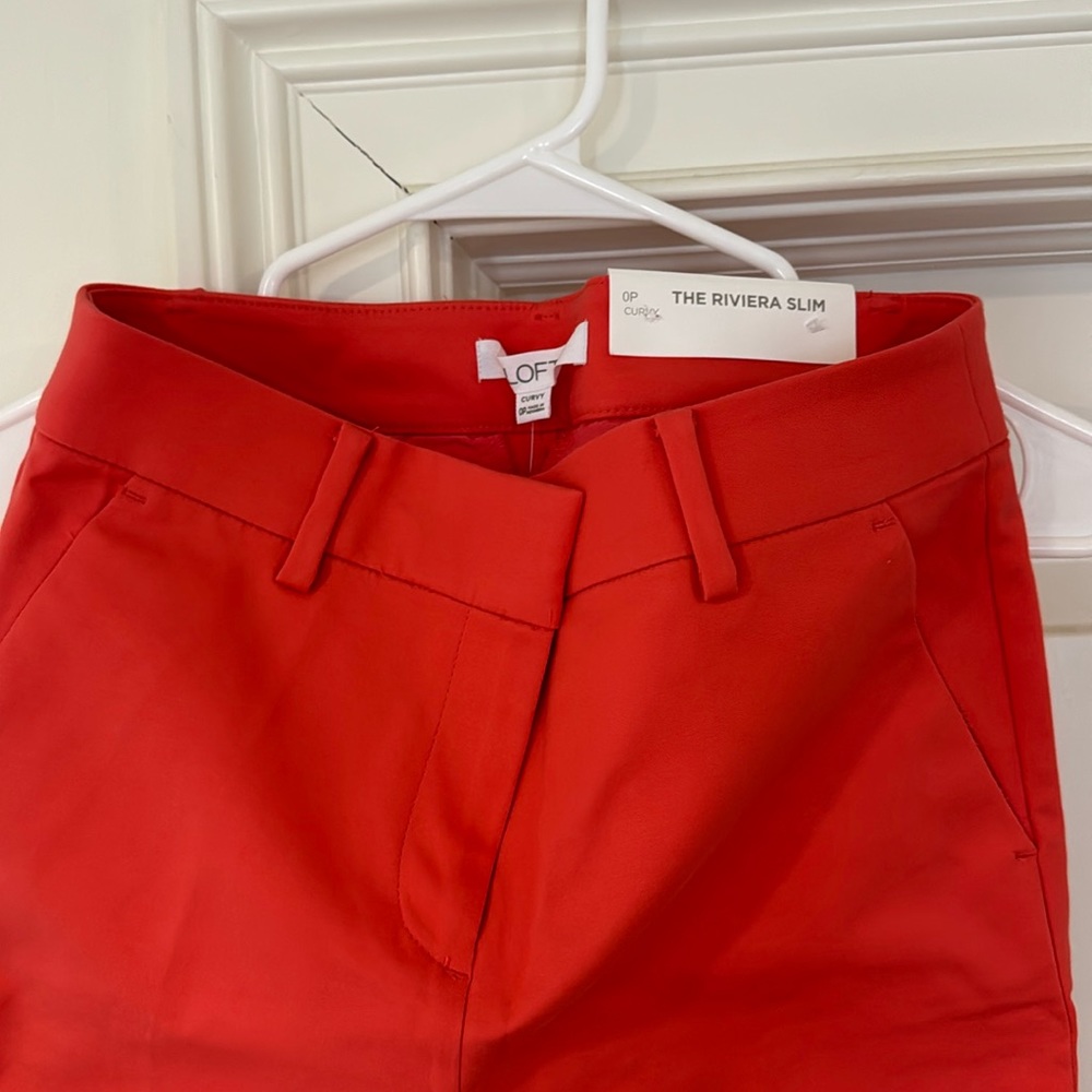 Loft Riveria Slim cropped pants